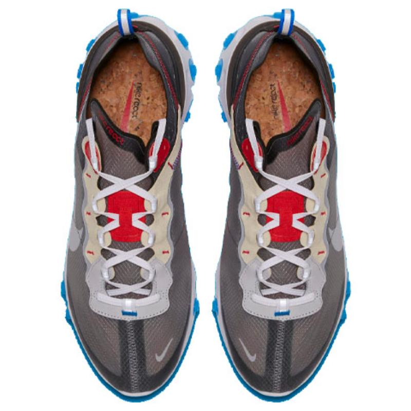 Nike React Element 87 Dark Grey Photo Blue Sneakers AQ1090-003