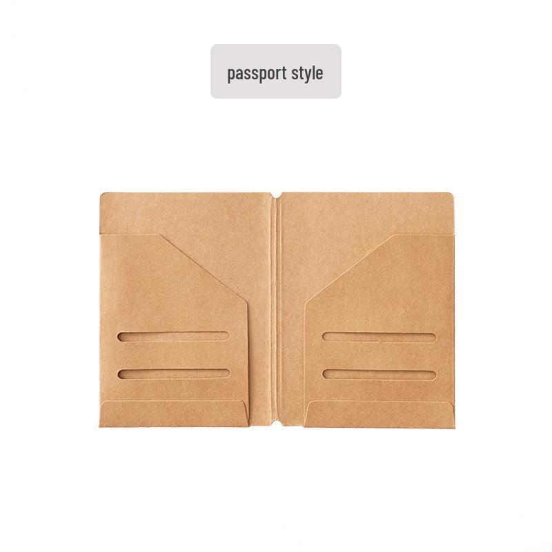 

Traveler s Notebook Kraft Paper Storage and Card Holder (Standard Pocket Size) Single Unit Price