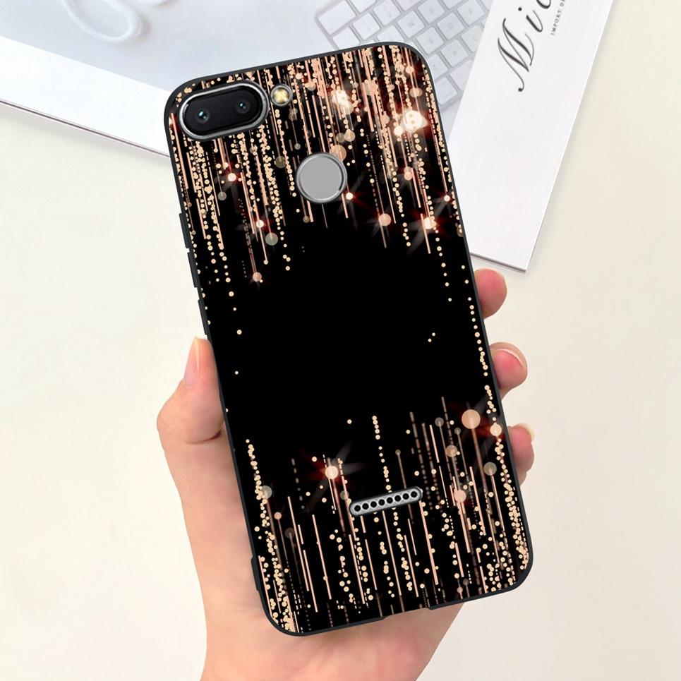 For Cover Xiaomi Redmi 6 6A 6Pro Bumper Shell Fashion Stylish Design Phone Cover For Redmi6 Redmi6a Soft Liquid Silicone Fundas