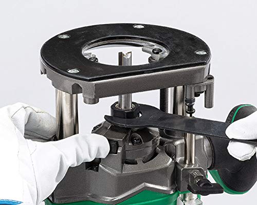 HiKOKI 36V Rechargeable Router and Trimmer M3612DA(NN) 6 8 12mm Shaft Diameters Battery Charger System Case Included 6mm Shaft Mounting Chuck Sleeve