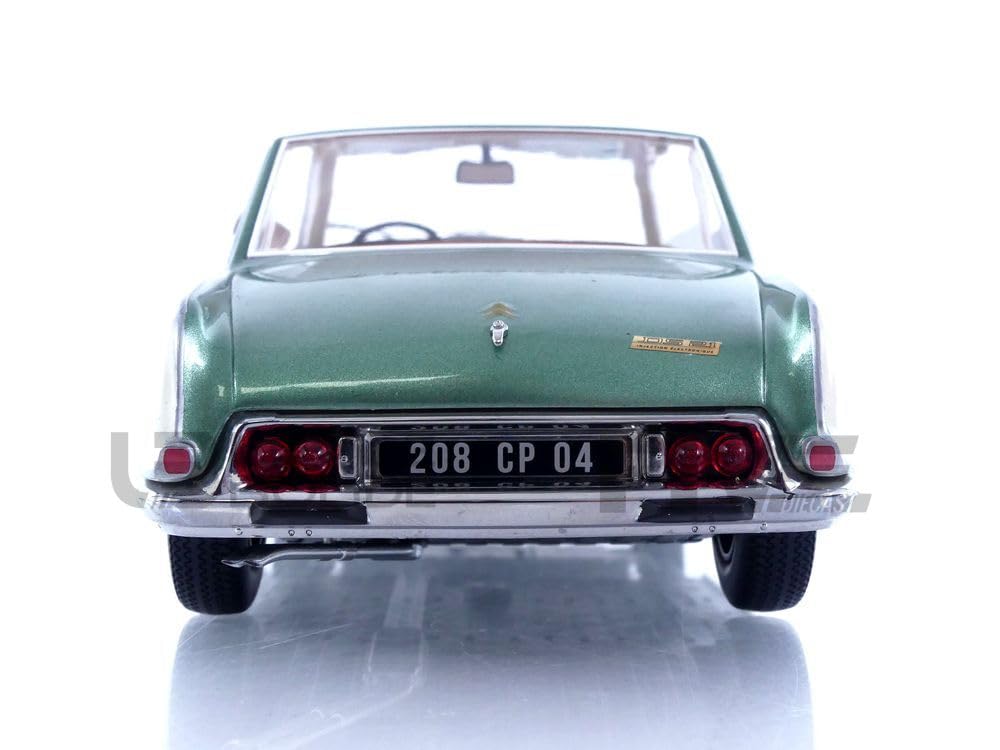 NOREV Citroen DS 21 Le 68 Green Roof 181751 Léman Ivory/Metallic 1/18