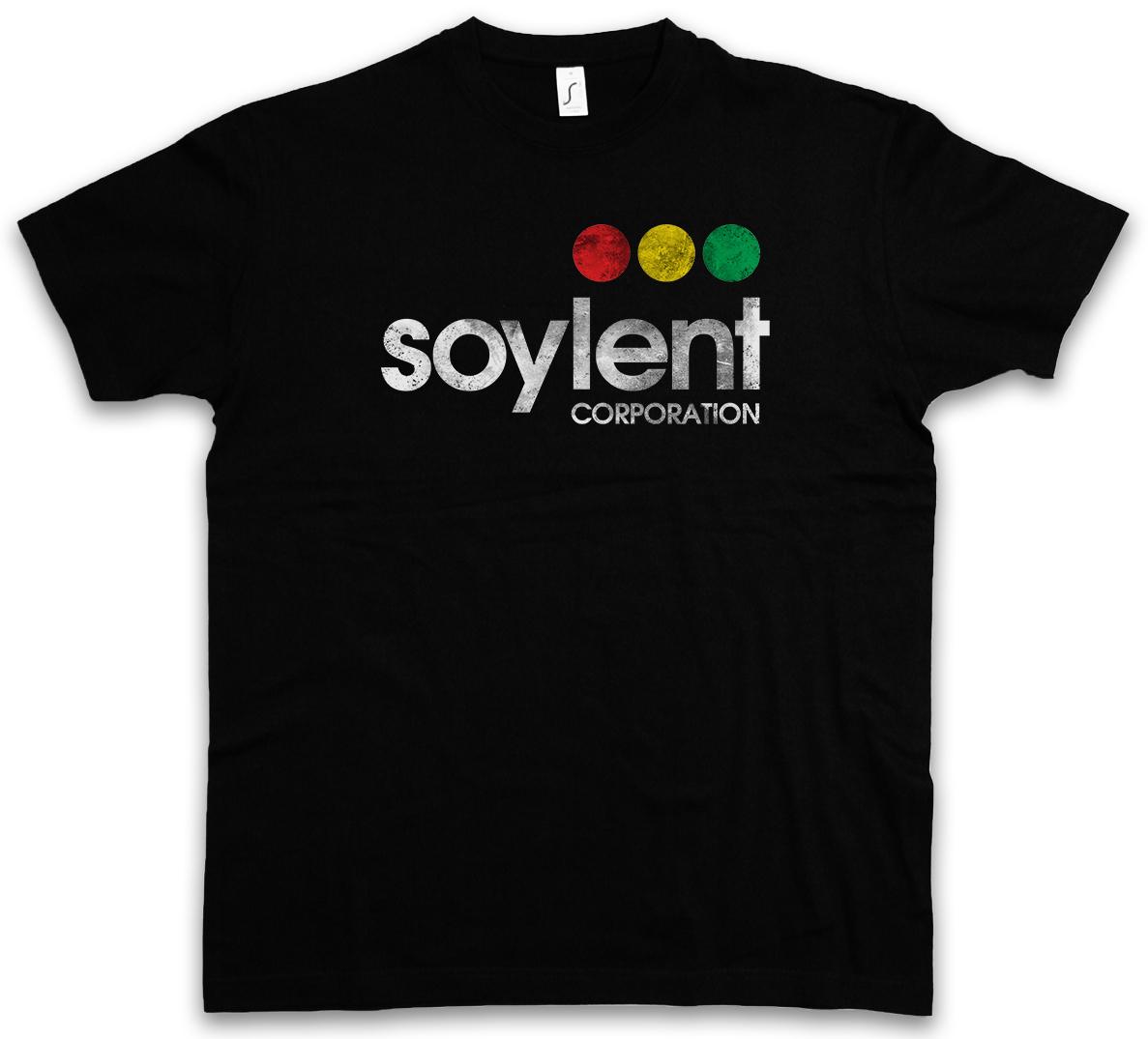 SOYLENT CORPORATION T-Shirt Mens Womens Tees Top – Green Company Sign Logo 2022 Sci Fi Science M