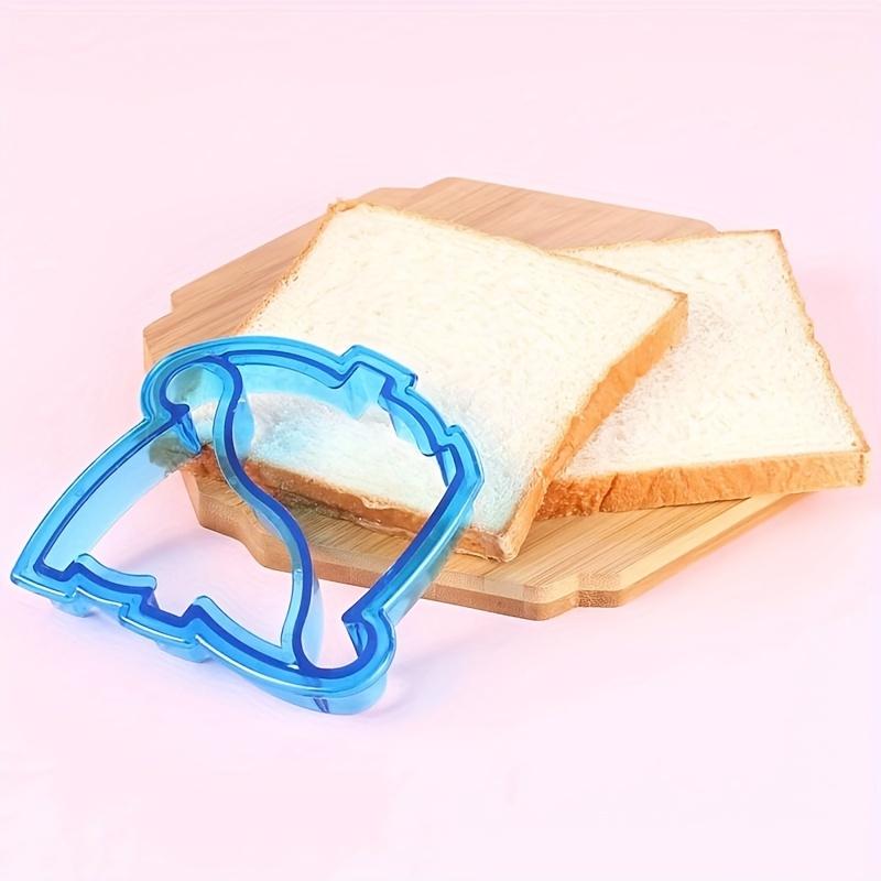 1PC Dinosaur Shape Modeling Bread Slicing Tool Sandwich Crust Cutter Bread Cutter Mold For School Office Halloween Christmas Gift Kitchen Gadgets