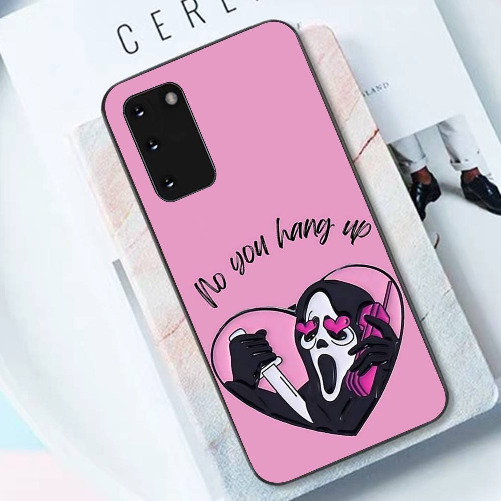 Ghost Face Scream Halloween Phone Case For Samsung S 9 10 20 21 22 23 30 23 24 Plus Lite Ultra FE S10lite Fundas