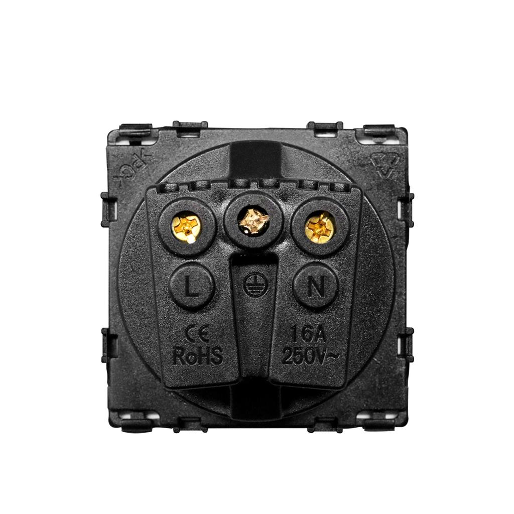 BSEED EU RU Standard Power Electrical Plug Function Key Wall Socket DIY Part Accessories For Home Improvement