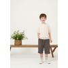 The Coffee Bean   Tea Leaf Brown Two Tone Shorts Bz21pt02bn