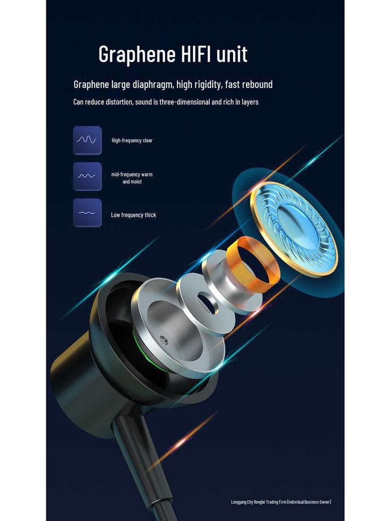 Sports Wireless Bluetooth Earphones: Long Battery, Heavy Bass, High Volume, Neck-Hanging, E-sports Navigation