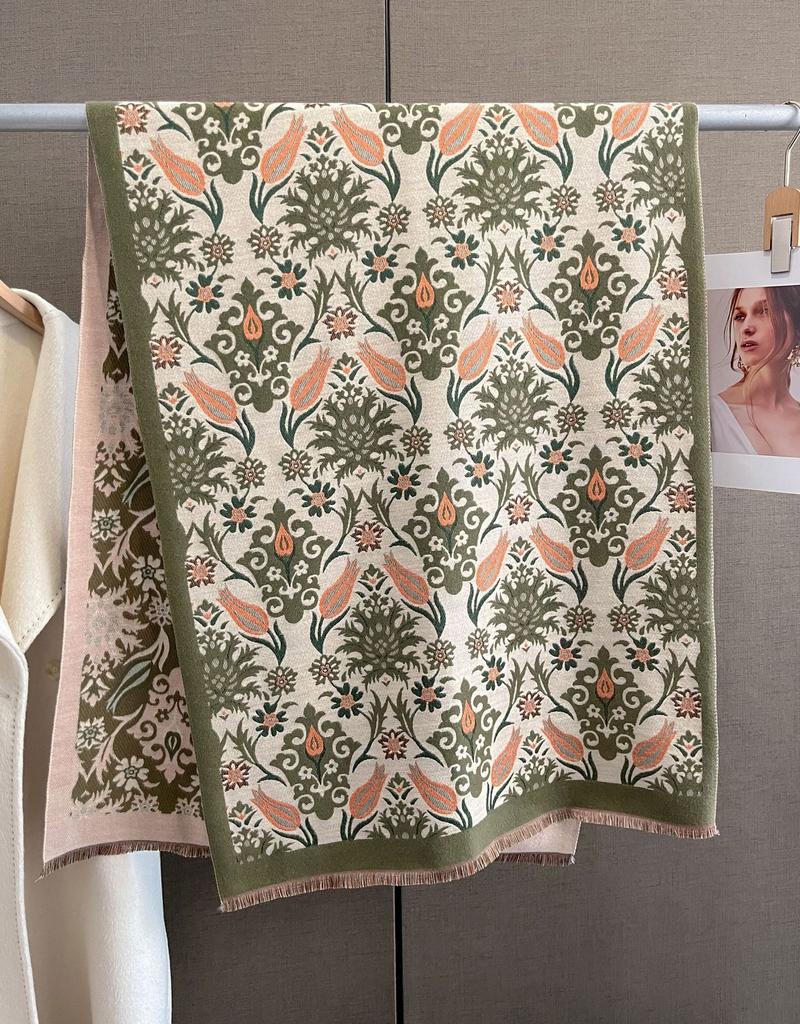 Winter Cashmere Scarf Women 65X185Cm Female Warm Pashmina Shawls Wrap Scarves Blanket Thick Ladies Bufanda Design