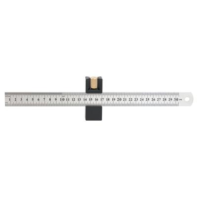 Combination Square Steel Rule Guide Block With Quick To Adjust Mechanism For Precise Line Marking
