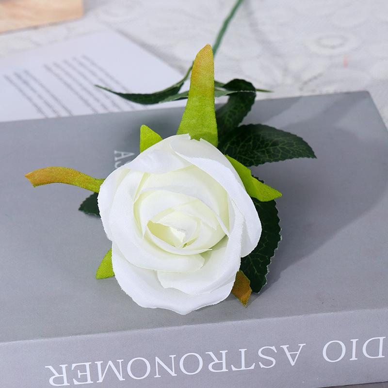 Artificial Rose Flowers Table Decoration, Fake Flower, Silk Flowers For Home Room Decor Wedding Decoration DIY