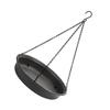 Outdoor Hanging Tray Bird Bath Tray Firm Chain Tray Strong Burden Capacity Gardening Exterior Decoration