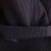 Armani Collezioni Made In Italy Stripe Pants Suit Setup 46 Navy System Men's Used