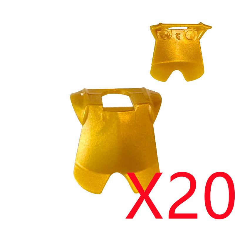 MOC Medieval Soldier Shoulder Armor Building Blocks Knight Figure Wearing Part Accessories Helmet Wings Weapon DIY Toy Gift K001