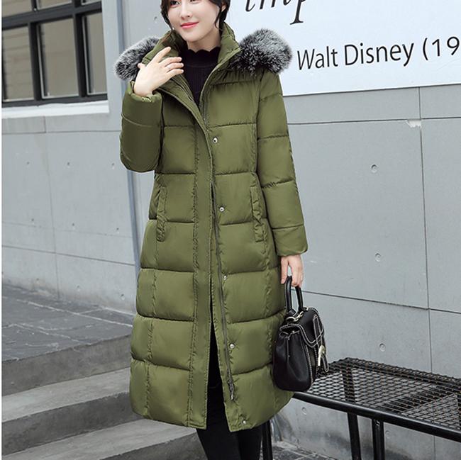 womens padded parka coats with fur hood
