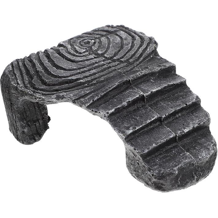 VANZACK Turtles Basking Platform Resin Bearded Dragons Climbing Step Turtles Rock Resting Dock Reptile Habitat Rock Decor for Frogs Lizards Geckos