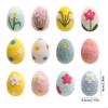 Zestaw 3 filcowych piankowych podstawek pod jajka na festiwal, dekoracja domu, wiszący ornament 6XDE