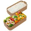 Skater Bento Box 600ml Antibacterial 2 Tiers for Women Korilakkuma & Kogma Made in Japan YZW3AG-A