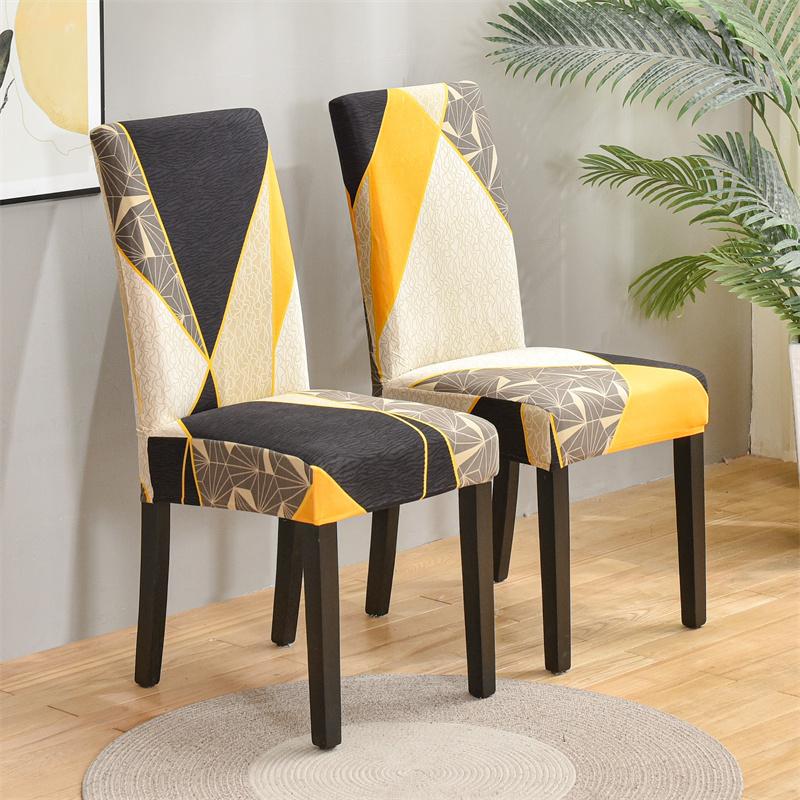Chair Covers Set Of 1/2/4/6 Pcs, Parson Chair Slipcovers For Dining Room, Removable Kitchen Chair Cover For El And Ceremony