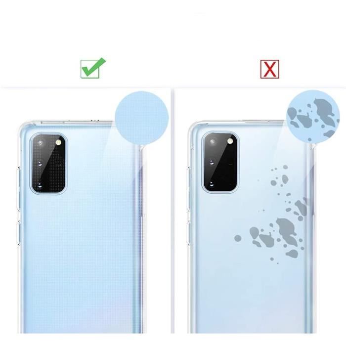 Transparent TPU Gel Case - Phonillico - Samsung Galaxy S20 - Ultra Thin - Flexible Protection - Unisex