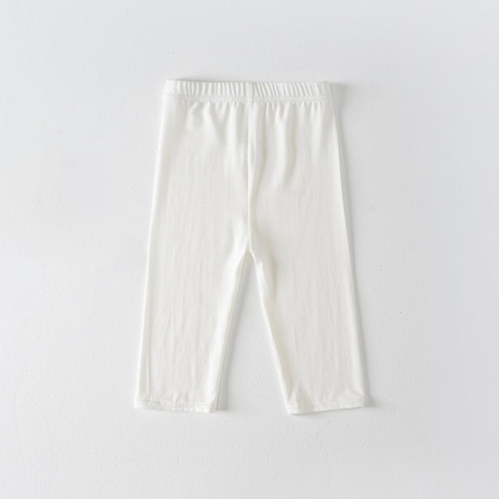 Dziecięce spodenki ochronne dla dziewczynek, elastyczne, w jednolitym kolorze