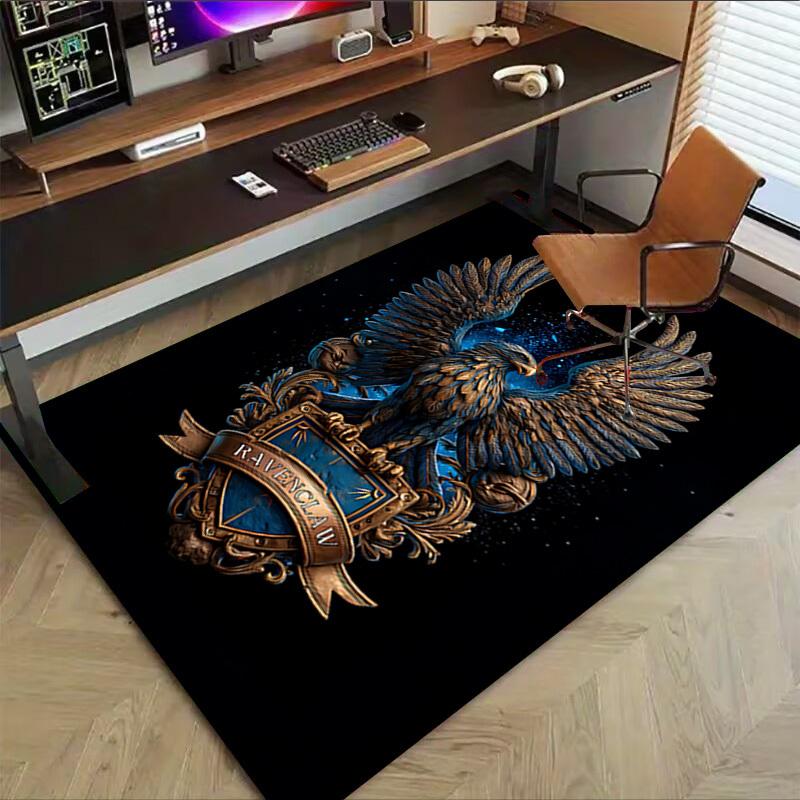 1 ks Havraspár Orel Extra Velký Protiskluzový Podlahový Koberec, Kancelář, Rodina, Ložnice Velký Plošný Koberec Vnitřní Koberce, Živé Barvy