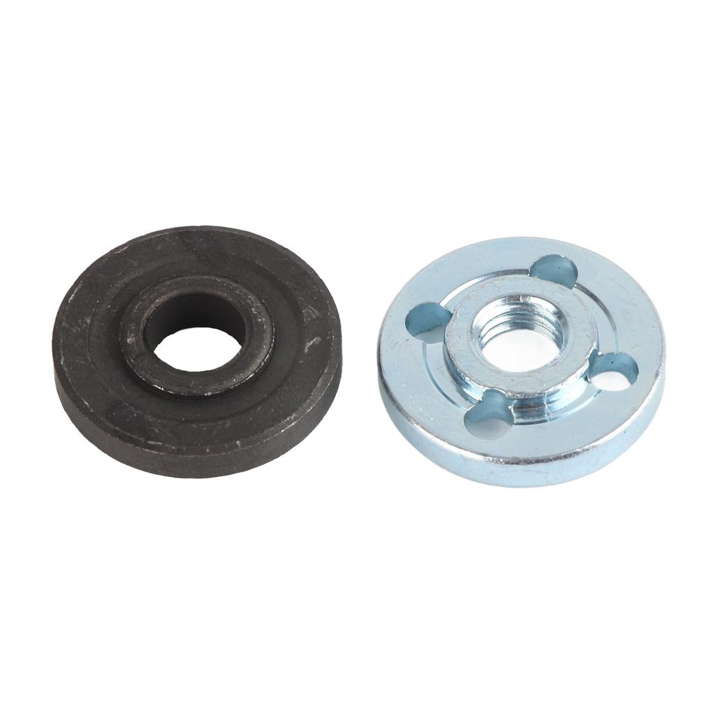 5 Pairs Angle Grinder Flange Nut High Hardness Universal Inner Outer Flange Nut 100 Angle Grinder Pressure Plate