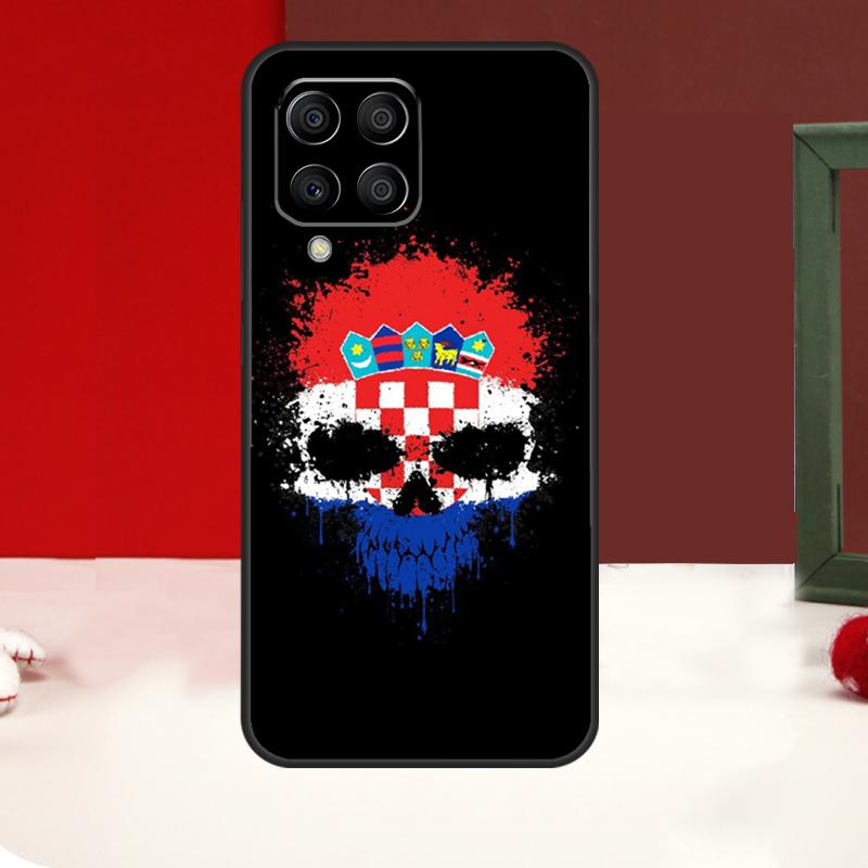 Croatia Coat Of Arms Flag Case For Samsung Galaxy M55 M35 M15 M56 M36 M16 M31 M21 M13 M33 M53 M12 M32 M52 M14 M34 M54