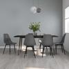 Day and Night - Day and Night Dining Chairs 6 Units Gray PP