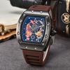 New Dragon Tiger Pattern Lassa Quartz Watch Men's Three-Pin Fashion Trend Calendar Watch