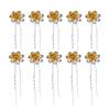 Hair Accessories Fashion Personality Gold Leaf Pearl Headband