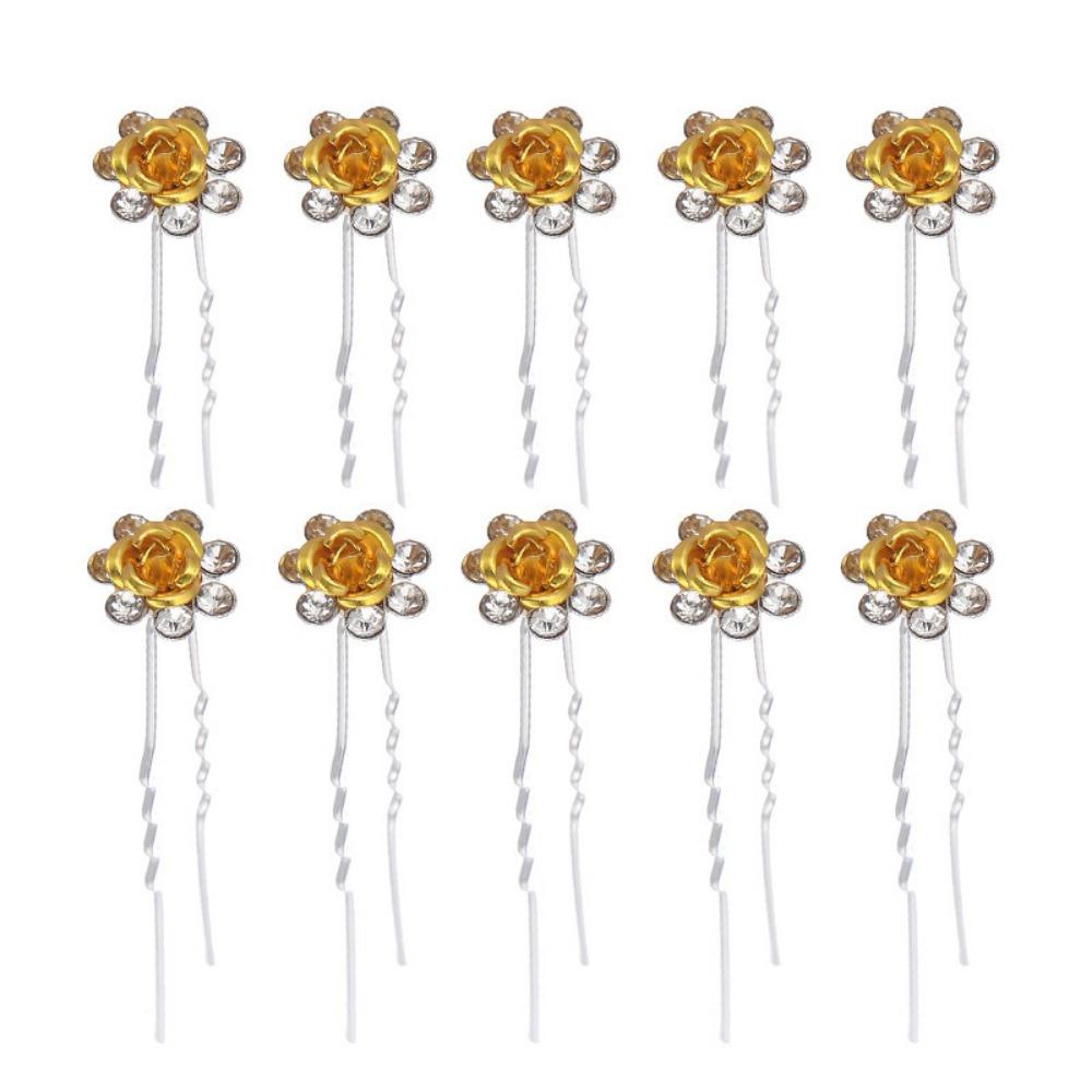 Hair Accessories Fashion Personality Gold Leaf Pearl Headband