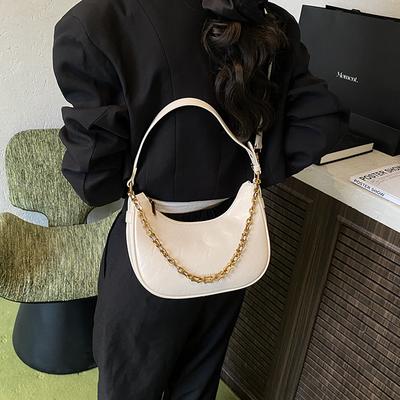 High-End Nischentasche Damen Neu Retro Vielseitige Umhängetasche Ein Schulter Unterarm Knödeltasche