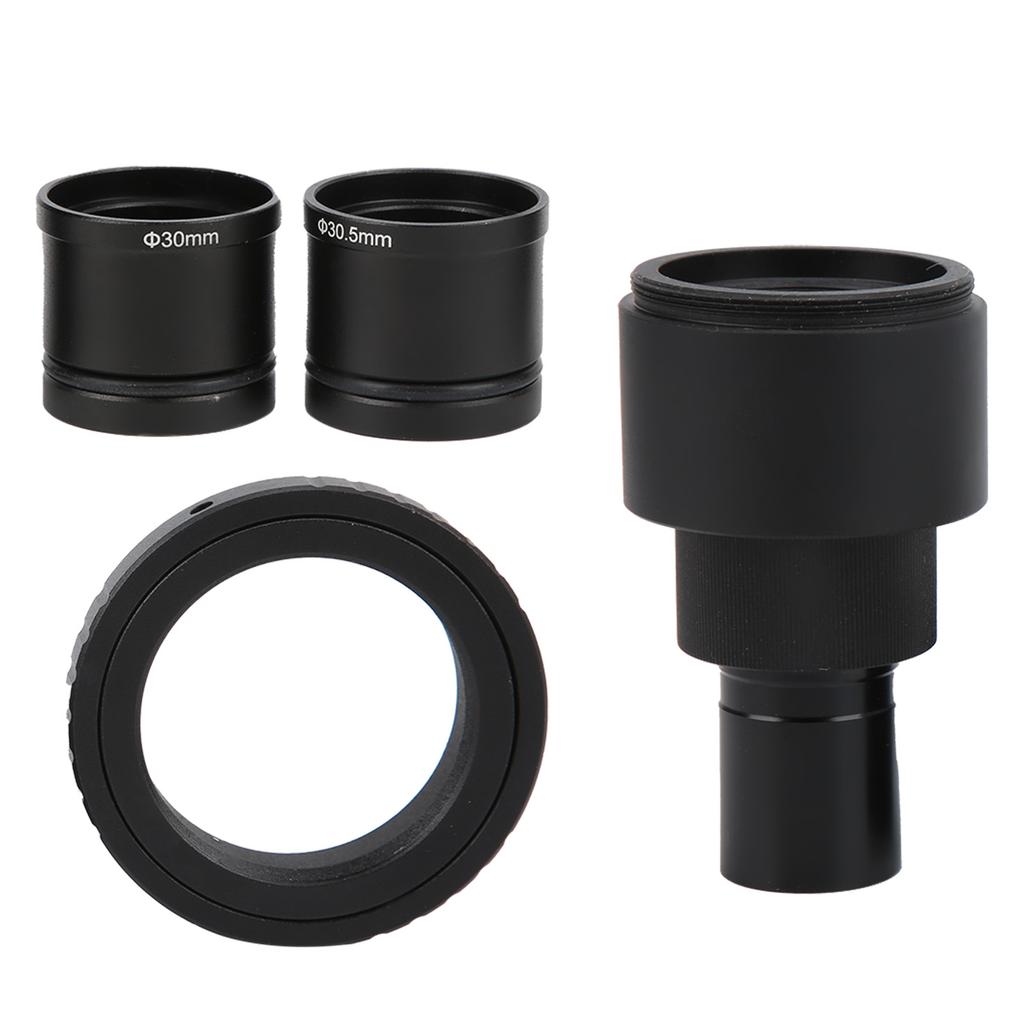 T2OM+NDPL1(2X) Microscope Lens for Biological Stereo Microscope Eyepiece Mount with Adapter