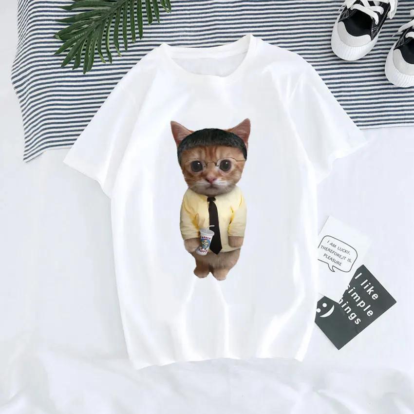 El Gato Meme Sad Crying Cat Munchkin Kitty Meme Print T Shirt Male  T-shirts Men Oversized Tees Harajuku Streetwear
