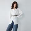ELLE French Style Commuter Chic Loose Fit Long Sleeve Shirt Women shirts EC52226