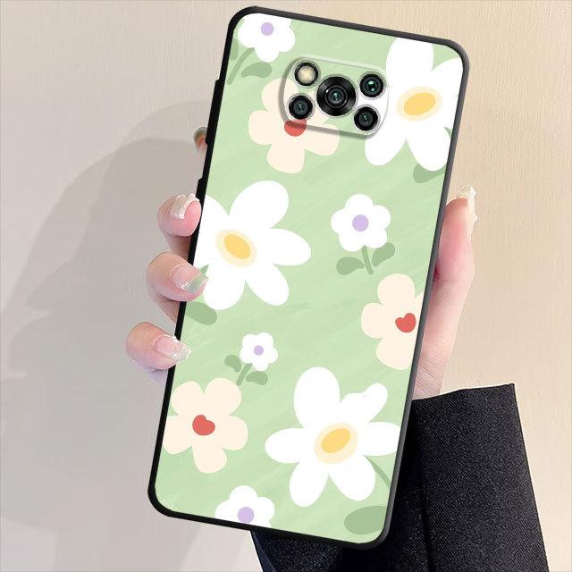 Silikonowe matowe etui do Samsung Galaxy S21 S22 S20 Note 20 Ultra 10 Plus 8 9 S23 S22 Ultra 5g Note20 S20 Piękne etui z kwiatem