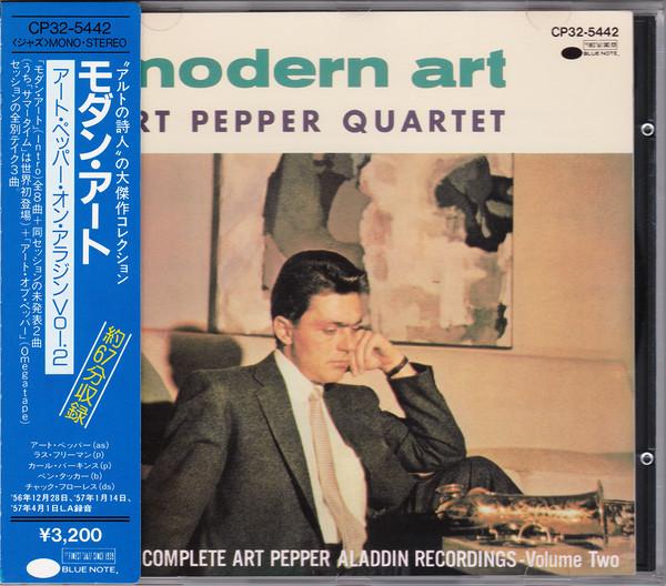

CD ART PEPPER QUARTET - Modern Art CP325442 Blue Note 1987 Japan Jazz Used