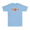 Heartbeat Basketball Funny Basketball Player Sportsunisex Gift Unisexs Tshirt