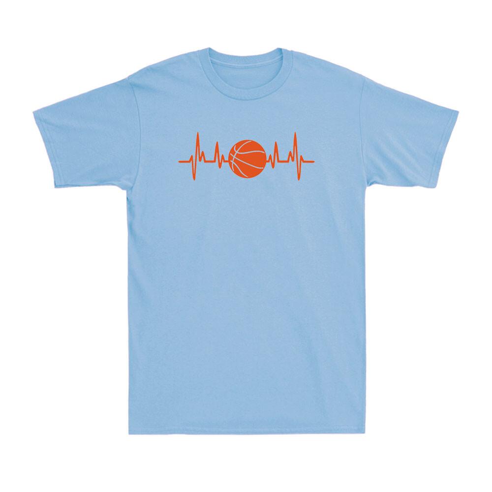 Heartbeat Basketball Funny Basketball Player Sportsunisex Gift Unisexs Tshirt