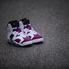 Air Jordan 6 Retro GG 'Vivid Pink' (Unisex) White / Vivid Pink-Brght Grp-Black Kids' Basketball Shoes 543390 127