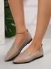 Fashion Fashion Slip on Loafers 2025 Woman Shoes Breathable Ballet Shallow Flats Women Soft Bottom Pointed Toe Boat Shoes Plus Size 43