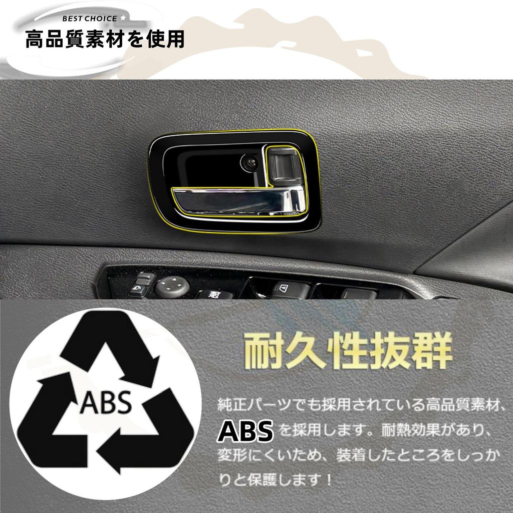 DodoxDIY Custom Accessory Door Handle for the New Roox 40 Piano Black Covers/Protectors Series,