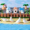 Micro Landscape Sea Bird Seagull Pigeon Miniature Fairy Garden Home Houses Decor Beach Plate Landscaping Decor DIY Accessories
