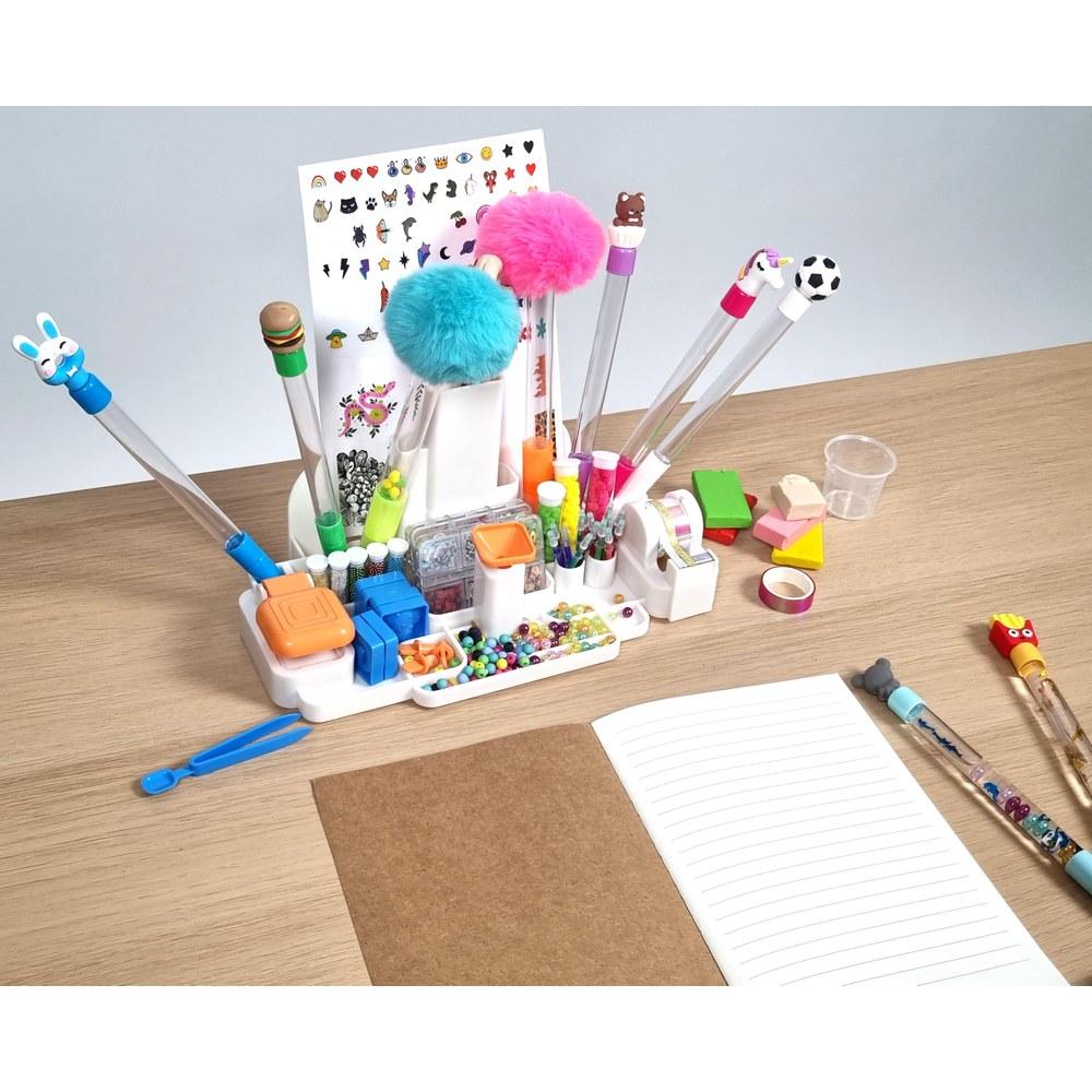 Buki France Pen Making Kit Children's Craft Set for Kids Ages 6-9 Birthday Christmas Gift Educational Toy DIY Pen Factory