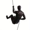 1Pc American Retro Industrial Style Climbing Figure Background Wall Decoration Pendant