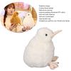 7.9-inch Kiwi Bird Plush Toy, Soft and Cute Lifelike Portable Standing Stuffed Animal Toy for Kids and Toddlers (White)