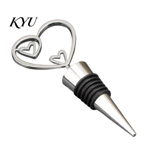 Home Bar Essentials Decorative Wine Bottle Stoppers, Reusable Alloy Corks, Secure Seal Sealing Cork for Party Stopper Red Preservation In Kitchen