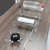 Clear Acrylic Riser Display Stand for Jewelry Figures Cupcake Candy Dessert Showcase Shelf - Store Display Accessory