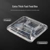 Gagaxiong Einweg-Mahlzeitvorbereitungsbehälter mit Fächern