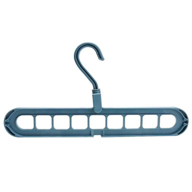Magic Multi-Port Support Hangers For Clothes Space Saving Drying Rack Multifunction Plastic Wardrobe Organizer Clothes Rack
